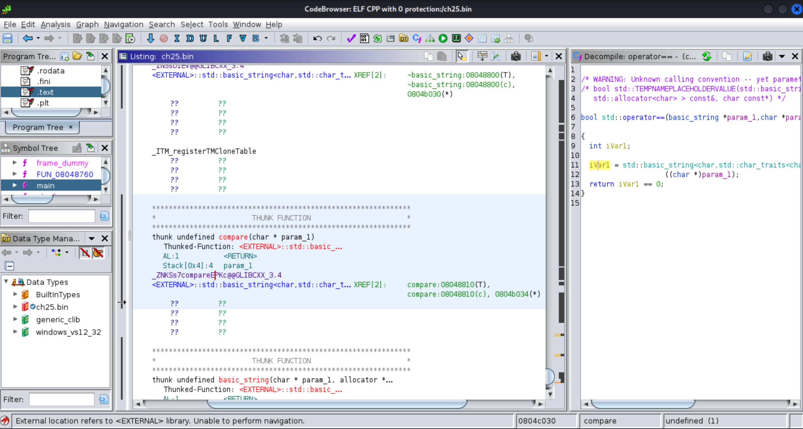 ELF CPP 0 protection